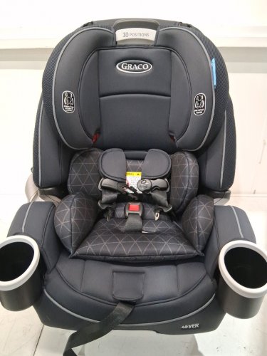 GRACO 4EVER 4-IN-1 CONVERTIBLE FROM INFANT TO TODDLER CAR SEAT WITH WASHABLE SEAT COVER - 4-120LB CAPACITY - DREW STYLE /NAVY BLUE (MODEL: 2168323) image 4
