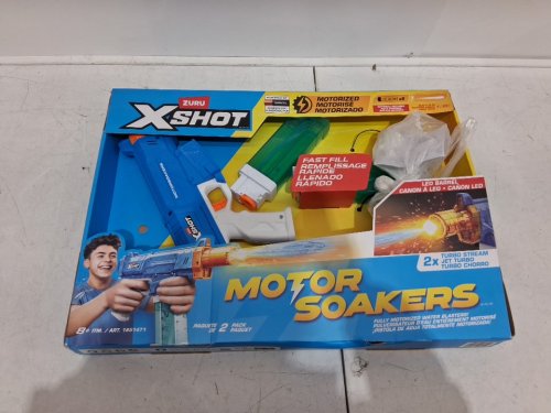 2pk zuru xshot turbo stream motor soaker - BLUE (model: 1851471) image 2
