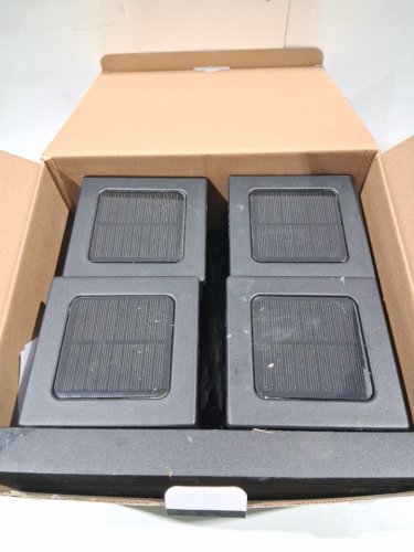 4PK naturally solar vintage style Led pathway light - 25lm - black (model: 1937955) image 3
