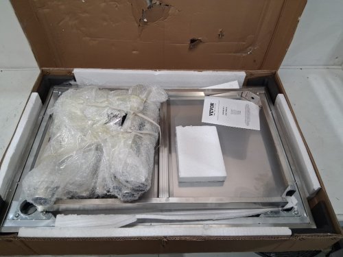 Heavy Duty Prep/Work Table With Casters - 350Lbs MAX, 35" x 24" - STAINLESS STEEL - (MODEL: SYGZT36X24INDJL01V0) image 4