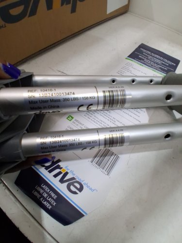YOUTH'S Drive Medical Aluminum Crutches - 4'0" - 4'6" - grey (Model: 10416-1) image 5