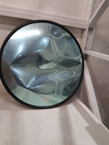 CONVEX SAFETY MIRROR -24" - BLACK image 4