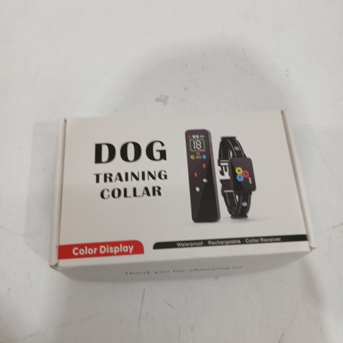 cxxde REMOTE WATERPROOF DOG TRAINING COLLAR WITH DIGITAL DISPLAY - SMALL/MEDIUM/LARGE DOGS - BLACK image 2