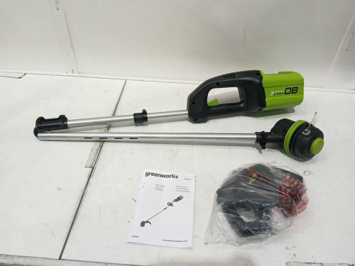 Greenworks PRO Cordless String Trimmer tool only - 80V - 16" - GREEN (MODEL: ST80L00) image 3