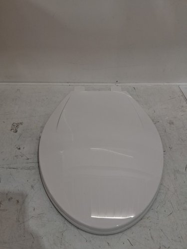 GARVEETECH ELONGATED ROUND TOILET SEAT - OSFM - WHITE (MODEL:7PVWP) image 2