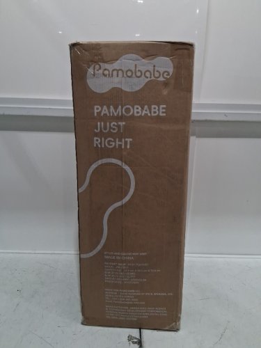 Pamo Babe Pack and Play 1-Second Setup 4-in-1 Portable Crib for Baby - 39.5"x27.5"x27.5" - grey (model: P9123B01) image 2