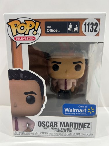 Funko pop! **only at Walmart** Television: the office - Oscar martinez vinyl figure (#1132) image 2