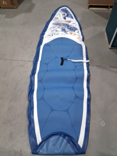 FUNWATER INFLATABLE STAND UP PADDLE BOARD - 10FT - BLUE AND WHITE image 3