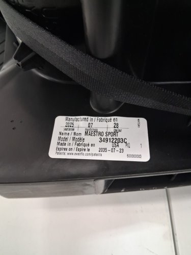 2-IN-1 EVENFLO MAESTRO SPORT BOOSTER CAR SEAT - 22LBS TO 110LBS MAX - GRANITE (MODEL: 34912203C) image 7