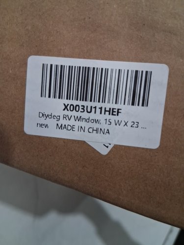 Diydeg RV Window WITH Tinted Tempered Glass, Aluminum Alloy Frame - 15" X 23" image 3