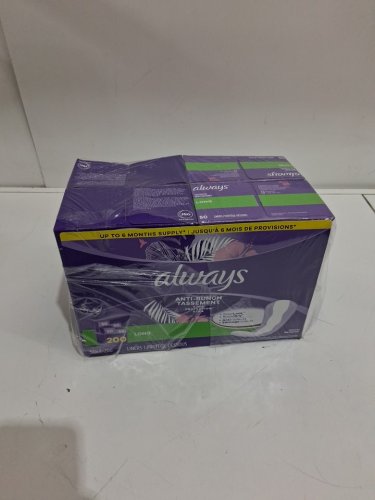 200pk Always Anti-Bunch Xtra Protection Daily Liners - size Long (MODEL:1924615) image 2