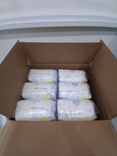 186PK PAMPERS SWADDLERS DISPOSABLE DIAPERS - SIZE 2 image 2