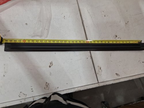 M-D BUILDING BOTTOM SEAL FOR DOORS REPLACEMENT - 36"- BROWN (MODEL:67967) image 4