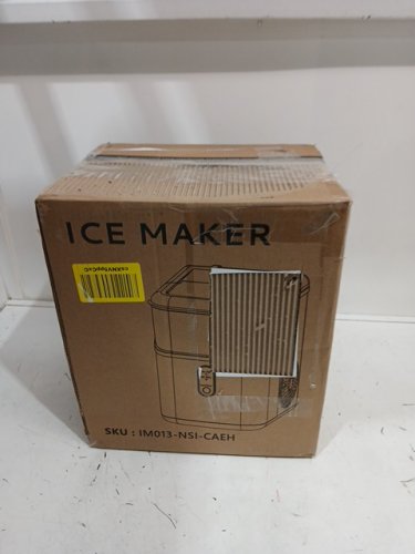 EUHOMY Pearl L1 Portable Nugget Ice Maker Countertop - 35lbs capacity - stainless steel (model: IM013-NSI-CAEH) image 2