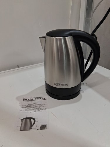 BLACK+DECKER 1.7L Stainless Steel Electric Kettle - (model: KE1518SD) image 2