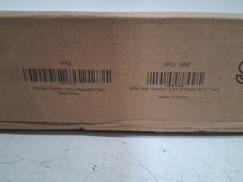 CR FENCE & RAIL 3-STEP HANDRAIL KIT - BLACK (MODEL: HR2) image 4