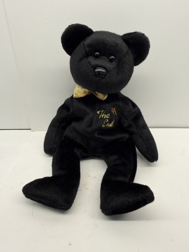 Ty Beanie Baby Y2K "The End" PLUSH BEAR - 1999 image 2