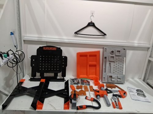 74pc black + decker junior power tool workshop - black/orange/grey (model : 81878) image 4