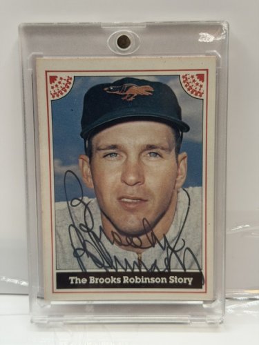 SIGNED *VERY RARE* THE BROOKS ROBINSON STORY 1983 ASA INC. CARD LIMITED EDITION #907/2000 image 6