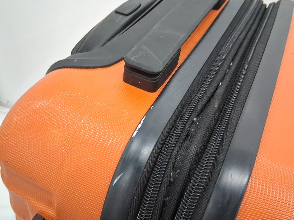 Amazon Basics Hardshell Carry-On Luggage With Wheels - 21" x 13" x 8" - orange image 10
