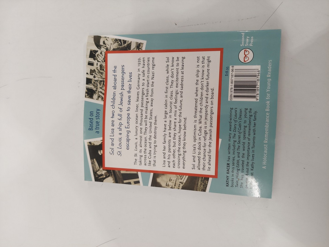 (paperback) to hope and back: the journey of the st. louis by kathy kacer image 4