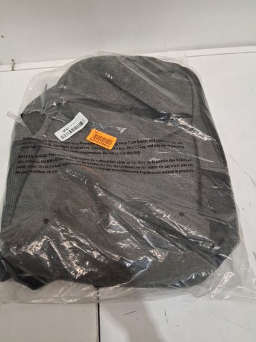 urban style laptop backpack - 15" - grey image 2