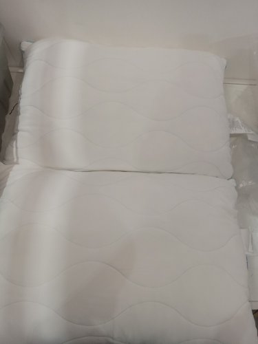 2pk below zero cooling pillow with memory foam and fiber - queen - white (model : 2893207) image 3