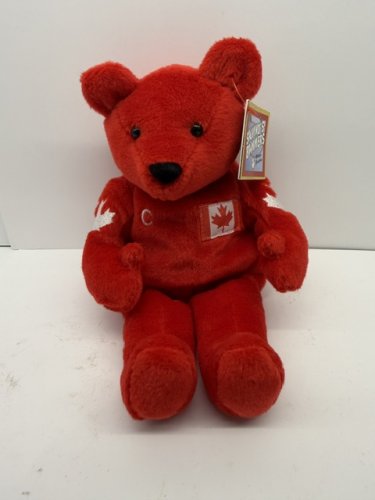SALVINO'S BAMMERS WAYNE GRETZKY #99 OH CANADA 9" PLUSH, RED image 2