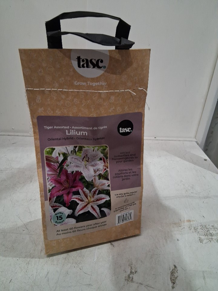 15pk Tasc. Flower Bulbs/seeds - tiger assorted oriental hybrid lilium (model: 1206621) image 2