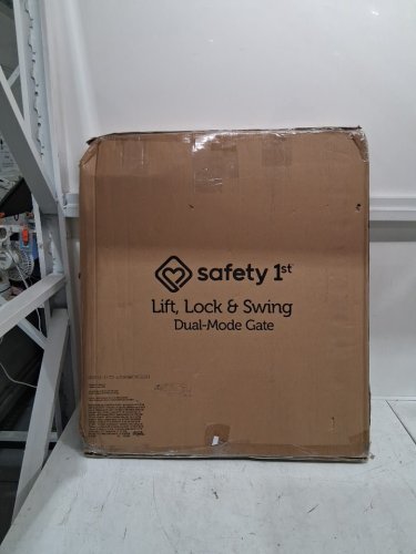 Safety 1st Lift, Lock & Swing Dual-Mode Gate - 28" - 42"x 26" - grey (model:GA048CWHOF1) image 2