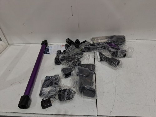 BISSELL POWERCLEAN XR PET - LIGHTWEIGHT CORDLESS VACUUM WITH REMOVABLE BATTERY - 40 MINUTE RUNTIME - DEEP CLEANING FUR BRUSH - 300w - purple (MODEL: 3797C) image 3