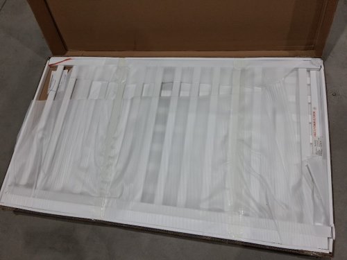 Dream On Me Synergy 5-In-1 Convertible Crib - NEW ZELAND PINE - 53" x 39" x 29" - White - (MODEL: 657-W) image 3