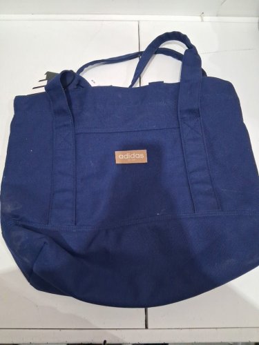 Women’s Adidas Canvas Court Tote Bag - 25L - BLUE - (Model: JJ7504/1967363) image 2