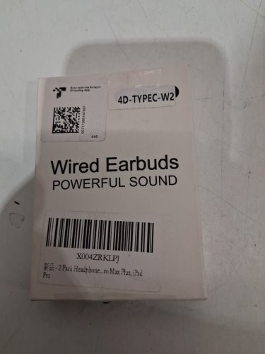 2PK USB-C WIRED EARBUDS - WHITE image 2