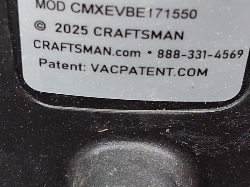 craftsman portable Stainless Steel Wet/Dry Shop Vacuum with Attachments - 10Gal - 6.0 Peak HP  - stainless steel/black (model: CMXEVBE17155) image 7