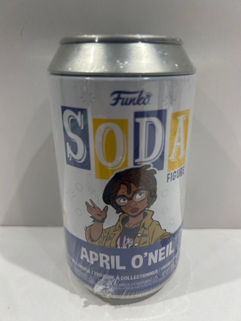 Funko soda! Nickelodeon Teenage Mutant Ninja Turtles mutant mayhem - April o’neil vinyl figure collectible (1 in 6 chance of limited edition chase) image 3