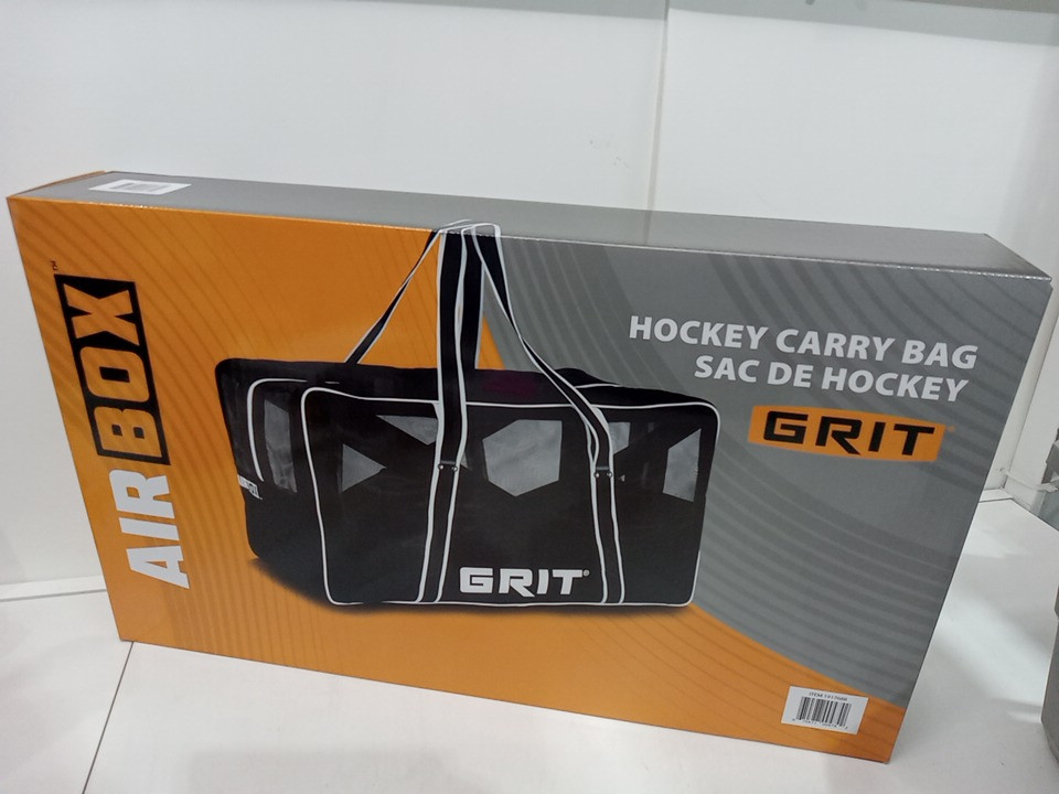 Grit Airbox Hockey Carry Bag with removeable divider - 36" - Black/White (Model: 1917688) image 2