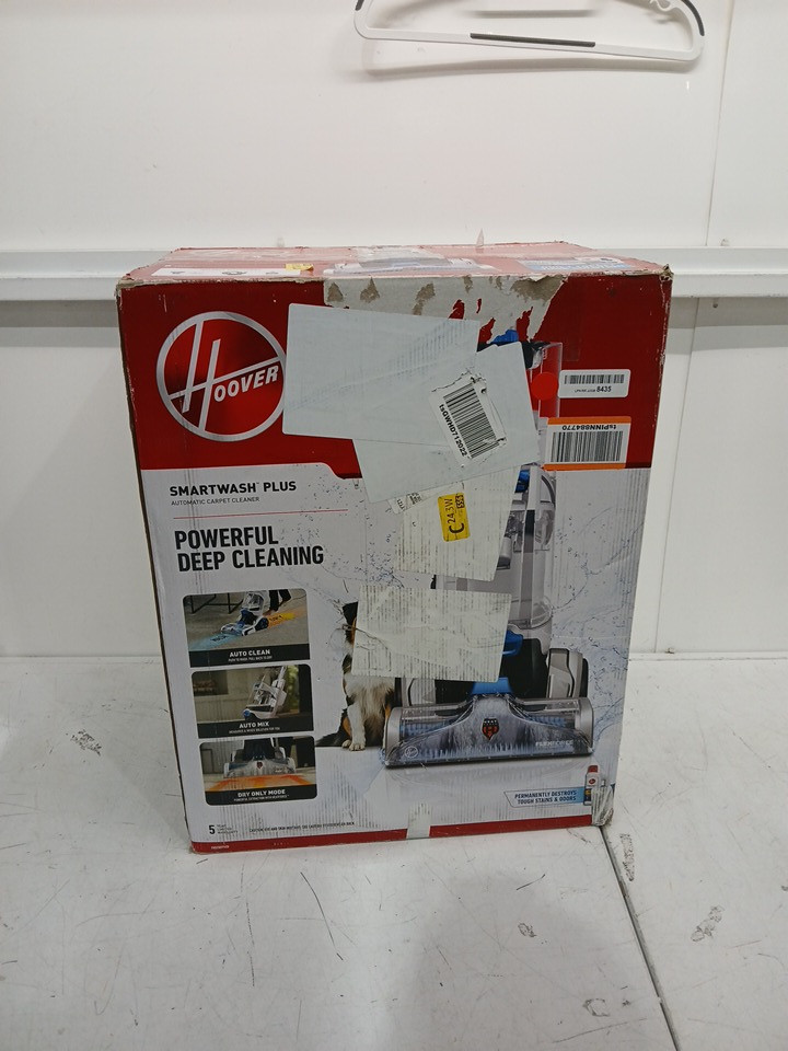 HOOVER SMART WASH AUTOMATIC CARPET CLEANER -WHITE/BLUE (MODEL: FH52001G) image 2