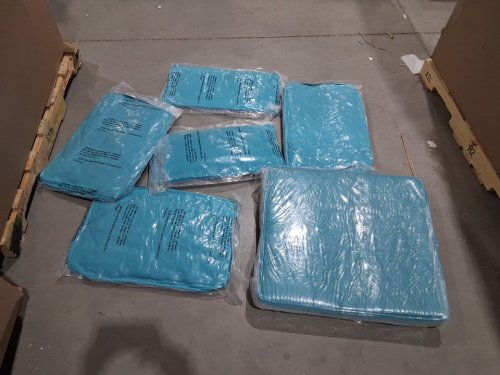 8PC Kimunuk Waterproof Patio Furniture Cushions - 4" Deep - LACK BLUE (model: msz-8p-4in-cushion-lake blue) image 3