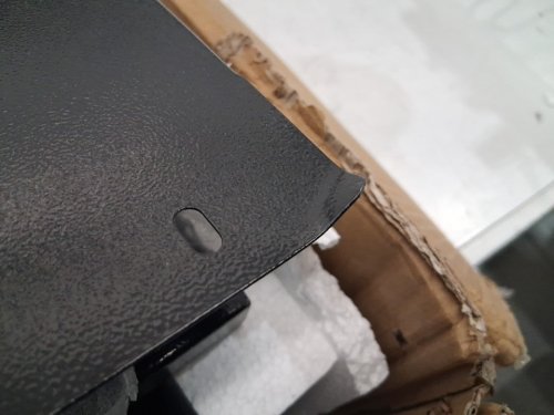 WALL MOUNT SEVER ENCLOSURE - 19" - 500lb cap - black(model: spt-604-12w) image 7