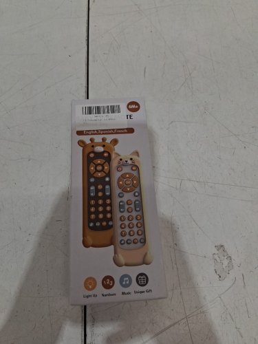 Orzbow infant Remote Toy with Teether with interactive sounds - 6M+ - giraffe - (model:tt609) image 2