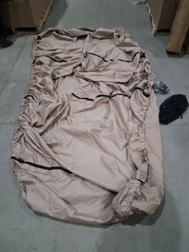 PrimeShield Heavy Duty Waterproof Boat Cover for V-Hull Runabouts - 14FT-16FT Length x 90" WIDTH - Brown (Model: BC-600D-B) image 5
