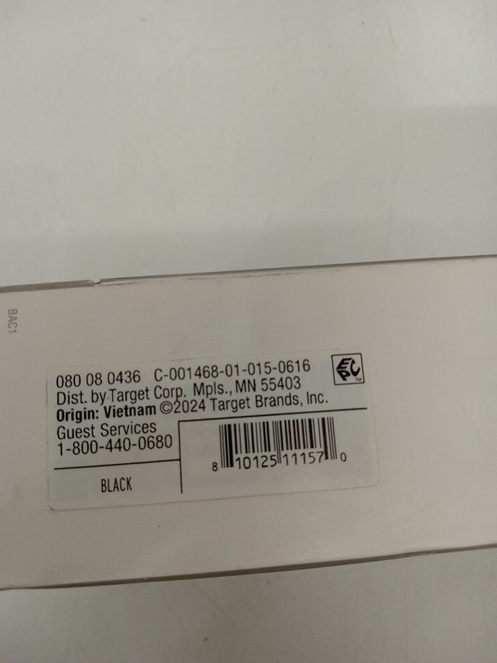Heyday dual port wall charger block - USB-A and USB-C - 20W max output - black (Model: 080 08 0436) image 4