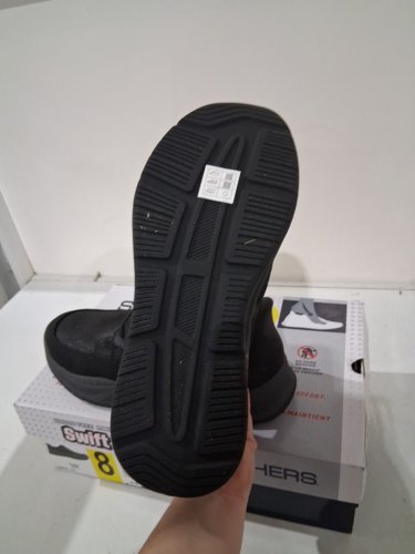 Men's Skechers Slip-ins Relaxed Fit Hasting - 8 - black (style: 1968308) image 4