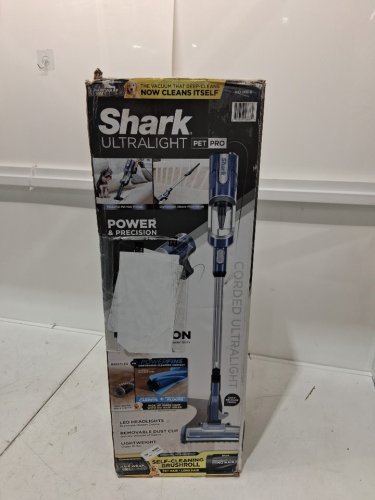 SHARK ULTRALIGHT PET PRO CORDED STICK/handheld vacuum WITH POWERFINS AND SELF-CLEANING BRUSHROLL - 120V - BLUE (MODEL: HZ600C) image 2