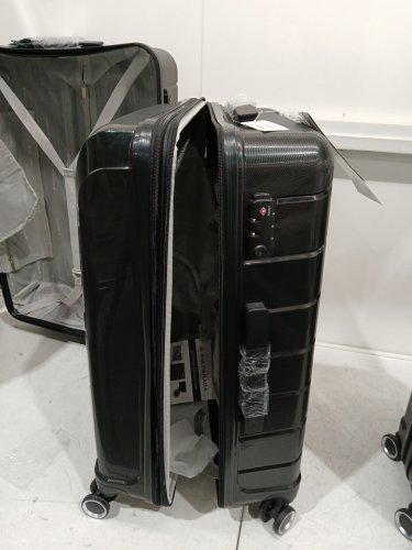 3PC Air Canada Optimum Hardside Spinner Rolling Luggage - 28", 24", 20" - Black image 12