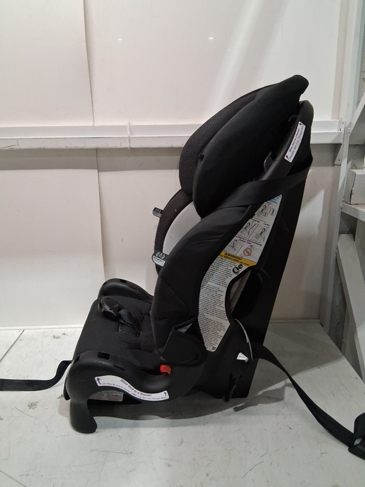 EVENFLO CHASE PLUS 2-IN-1 BOOSTER CAR SEAT FOR KIDS, 5-POINT HARNESS CONVERTS TO HIGH BACK BOOSTER - HURON/BLACK/GREY (MODEL: 30712344C) image 3