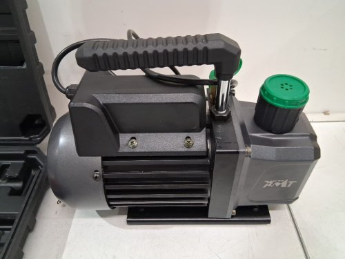 pb motor tech vacuum pump with manifold gauge set - 1/3hp - 4.5cfm - 5pa - 3 way manifold gauge - black (model: pb-a00a / rs-1.5) image 7