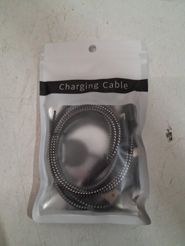 6-IN-1 BRAIDED MULTI-CHARGING CABLE - 6FT - BLACK/GREY image 3