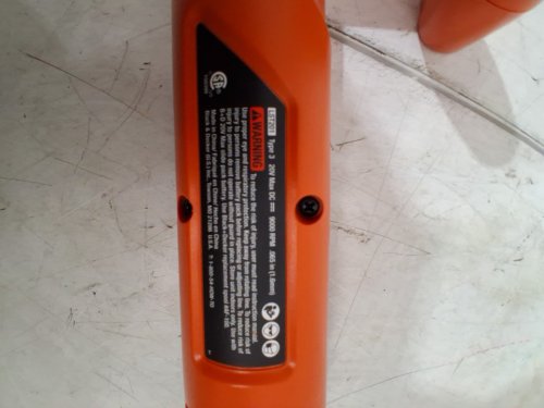 BLACK+DECKER STRING TRIMMER/EDGER - 10" - BLACK/ORANGE (MODEL: LST201-CA) image 4